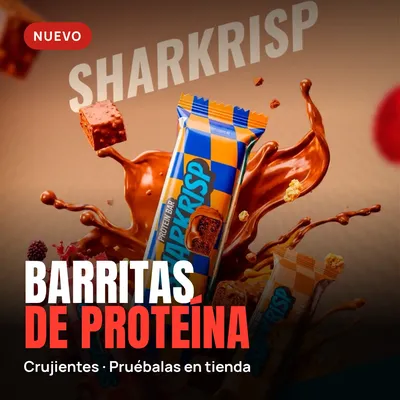 Nuevas barritas de proteína Sharkrisp