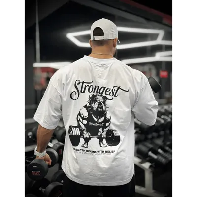 Boxy Fit Strong White