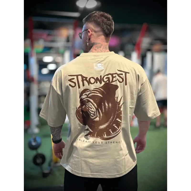 Boxy Fit Strong Beige
