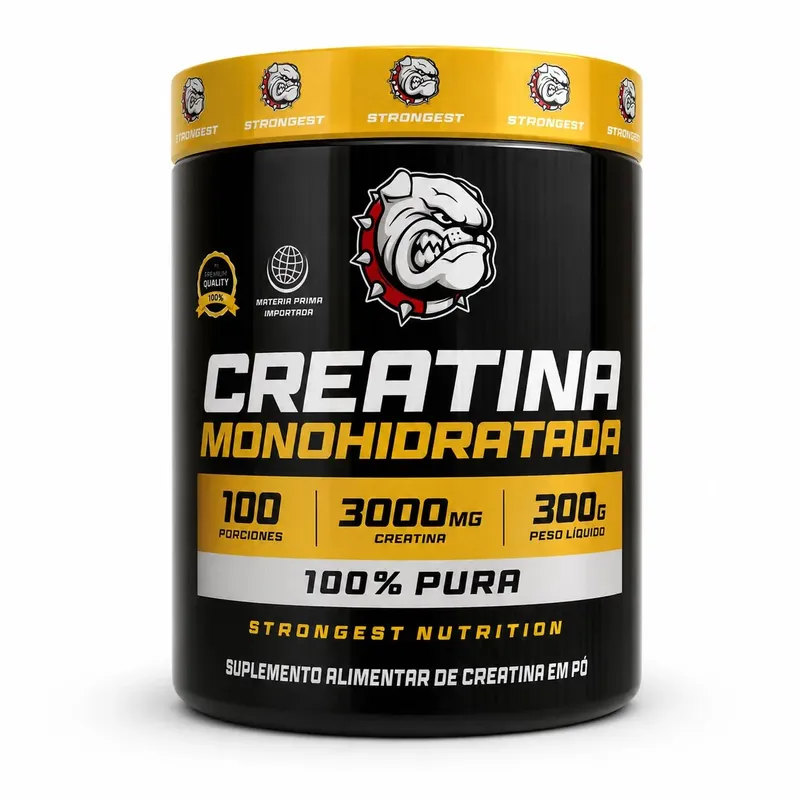 Creatina Strong Monohidratada 300 Gr