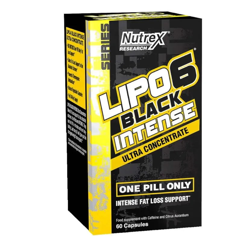 Nutrex Lipo 6 Black Intense 60 Cápsulas