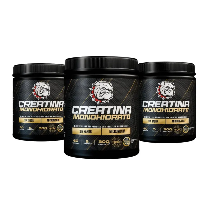 Pack 3 Creatinas FDA 300g