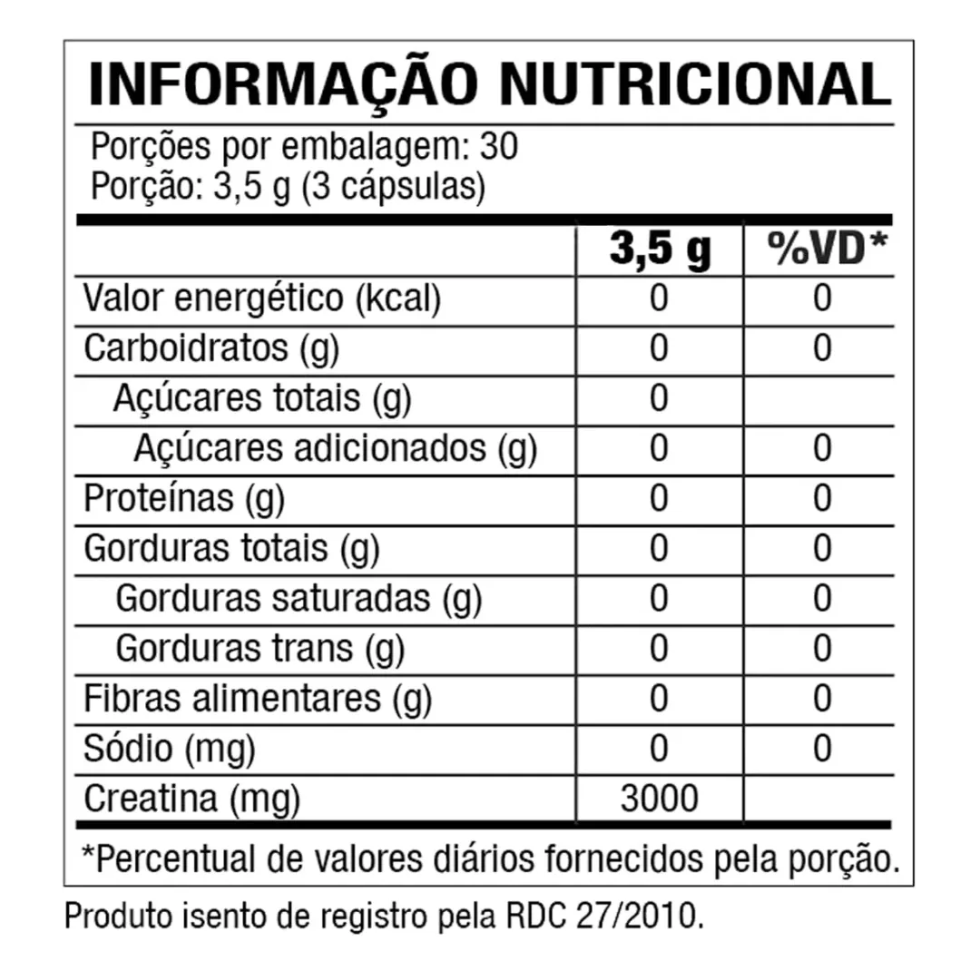 Tabla nutricional de Super Pack + 6 Products